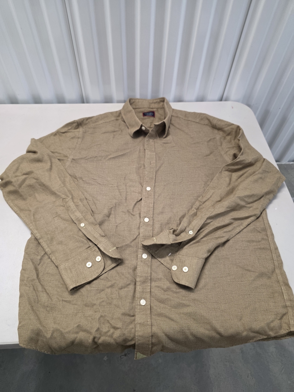 Untuckit Slim Fit Button Down Shirt Men's Size XXL